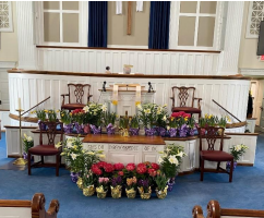 Easter Memorial Flowers 2022